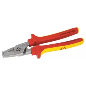 image of CK Tools 431031 RedLine VDE Heavy Duty Cable Cutters 210mm