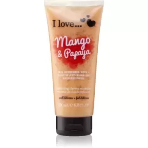 image of I love... Mango & Papaya Shower Scrub 200ml