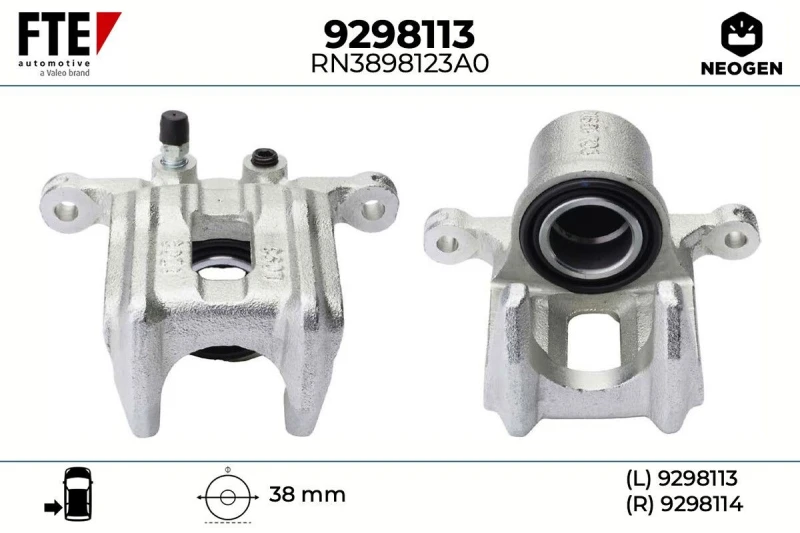 Image of Brake caliper FTE 9298113