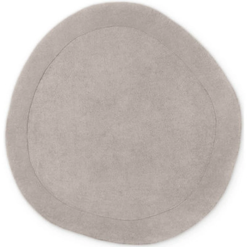 Image of The Rugs Villeroy And Boch 1812 Wool Rug Round Wool Rug And Runner In Grey