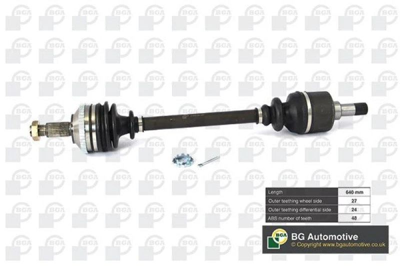 Image of BGA Drive shaft BGA DS6713L