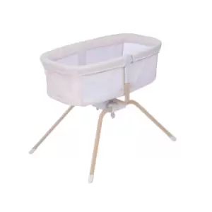 image of Babymore Air Motion Gliding Crib - Cream