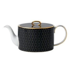 image of Wedgwood Arris accent teapot gift boxed