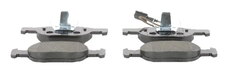 Image of FERODO FDB1040 Brake pad set incl. wear warning contact, without accessories, with piston clip Brake Pad Set,disc brake (402)