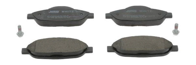 Image of JURID 573241JC Brake pad set not prepared for wear warning indicator, PREMIER Ceramic Brake Pad Set,disc brake (402)