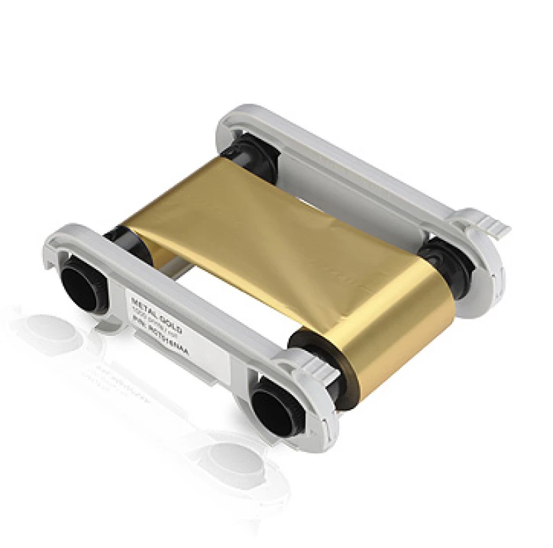 Image of Evolis RCT016NAA Thermal-transfer ribbon gold. 1K pages for Evolis Pri