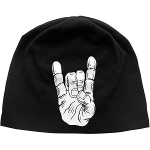 Image of Generic - Devil Horns Unisex Beanie Hat - Black