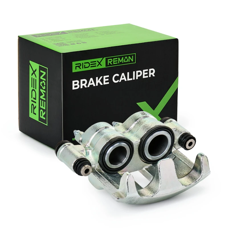 Image of RIDEX REMAN 78B2752R Brake caliper Front Axle Left Grey Cast Iron Brake Caliper (78)