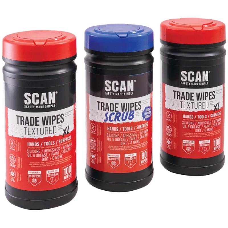 Image of Scan Trade and Scrub Wipes Triple Pack SCXMS/3