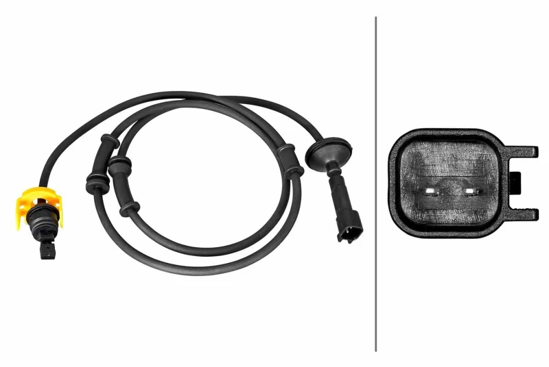 Image of HELLA ABS sensor HELLA 6PU 358 219-141