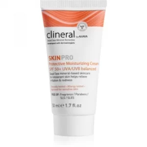 Image of Ahava Clineral SKINPRO Moisturizing And Protective Cream For Sensitive And Intolerant Skin SPF 50 50ml