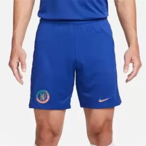Image of Nike Chelsea Home Shorts 2023 2024 Adults - Blue