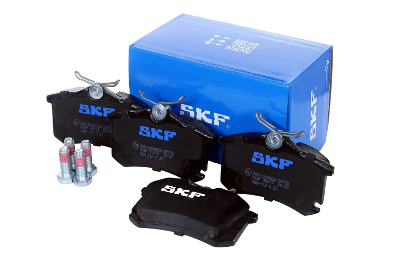 Image of SKF VKBP 90694 Brake pad set not prepared for wear warning indicator Brake Pad Set,disc brake (402)