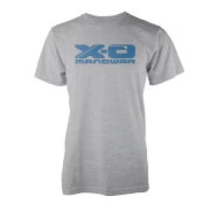 image of Valiant Comics X-O Manowar Logo T-Shirt - Grey - L