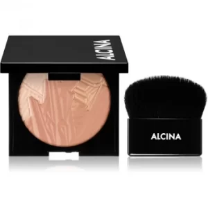 image of Alcina Brilliant Blush Multicolored Blush Shade 020 Tripple Peach 10 g