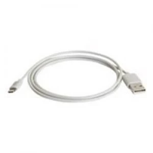 Image of C2G 1m USB A Male to Lightning Male Sync and Charging Cable