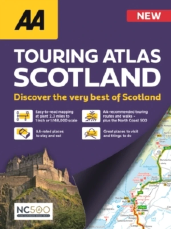 Image of AA Touring Atlas Scotland 2026 SP. Book Books