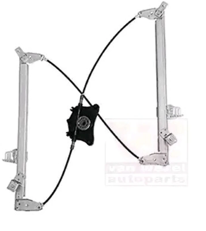 Image of VAN WEZEL 4946262 Window regulator Right Front, Operating Mode: Electric, without electric motor Window Winder (1561)