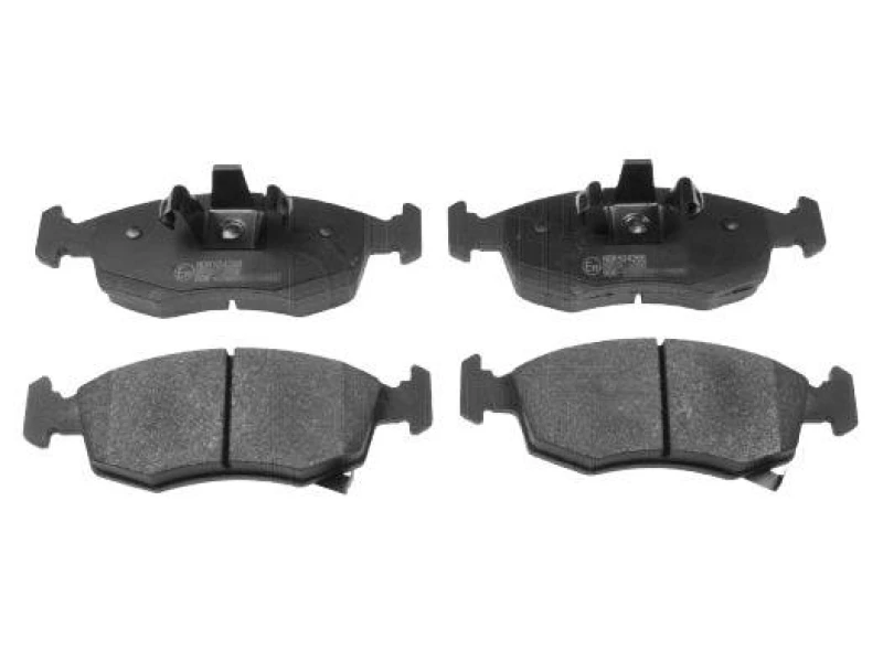 Image of Blue PRINT ADA104266 Brake pad set Front Axle, with acoustic wear warning, with piston clip Brake Pad Set,disc brake (402)