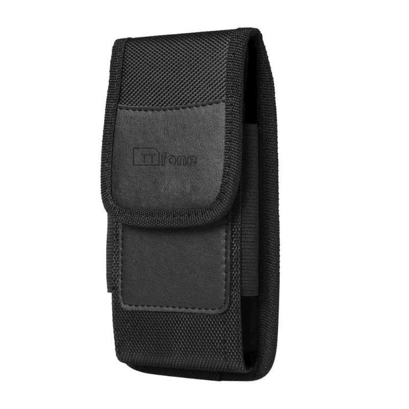 Image of TTfone TTfone Rugged Holster Case (TTCB9) for Titan TT950, TT970 - Best Quality Nylon, Belt Clip - Mobile Phone Compatible