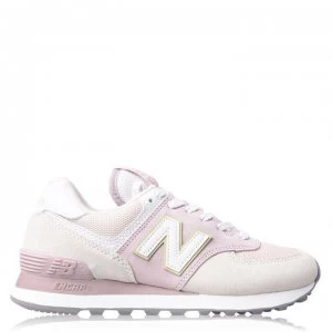 Image of New Balance 574 Classic Trainers - Pink