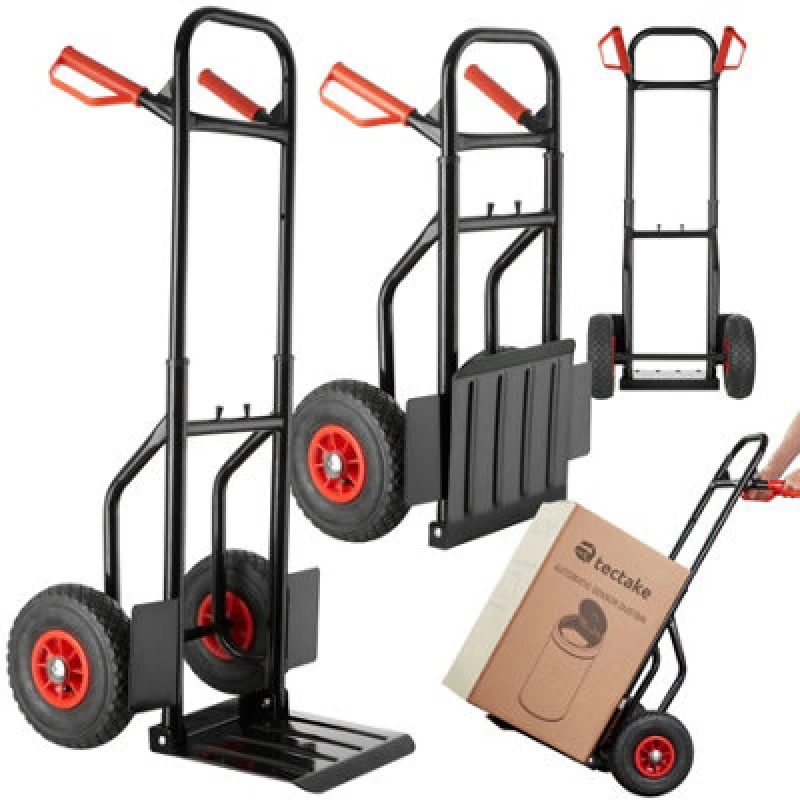 Image of Tectake Sack Barrow Up To 100Kg - Black