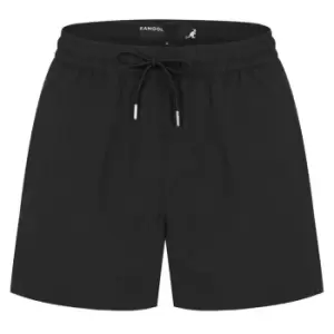 Image of Kangol Tape Swim Shorts Mens - Black