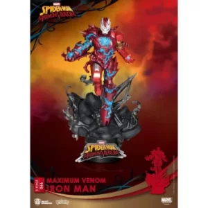 image of Marvel Comics D-Stage PVC Diorama Maximum Venom Iron Man 16 cm