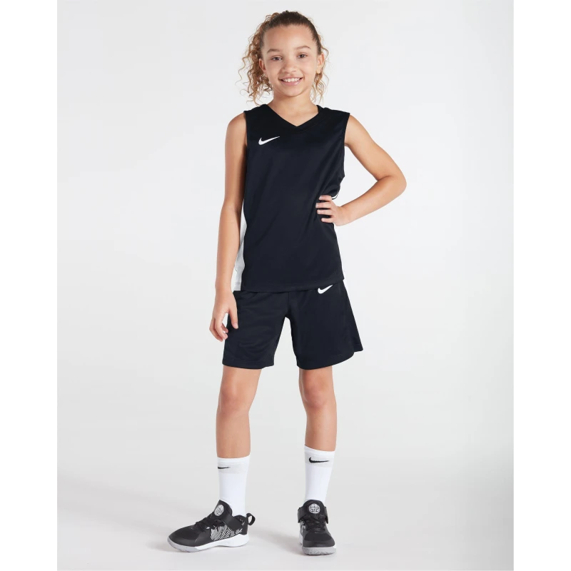 Image of Nike Yth Bskbl S Srt Black/White unisex 5-6 (XS)