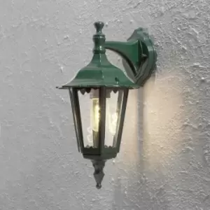 Image of Netlighting Firenze Outdoor Classic Lantern Down Light Green, IP43