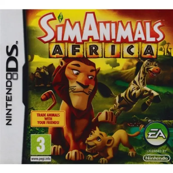 image of SimAnimals Africa Nintendo DS Game