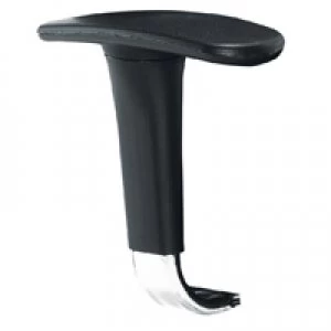 Image of Avior Chrome and Black AdjusTable High Back Posture Chair Arms Pack o