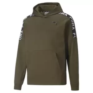 Puma Fit PWR Fleece Hoodie Mens - Green