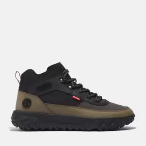 Image of Timberland Greenstride Motion 6 Leather Super Oxford For Men In Black/green Black, Size 10