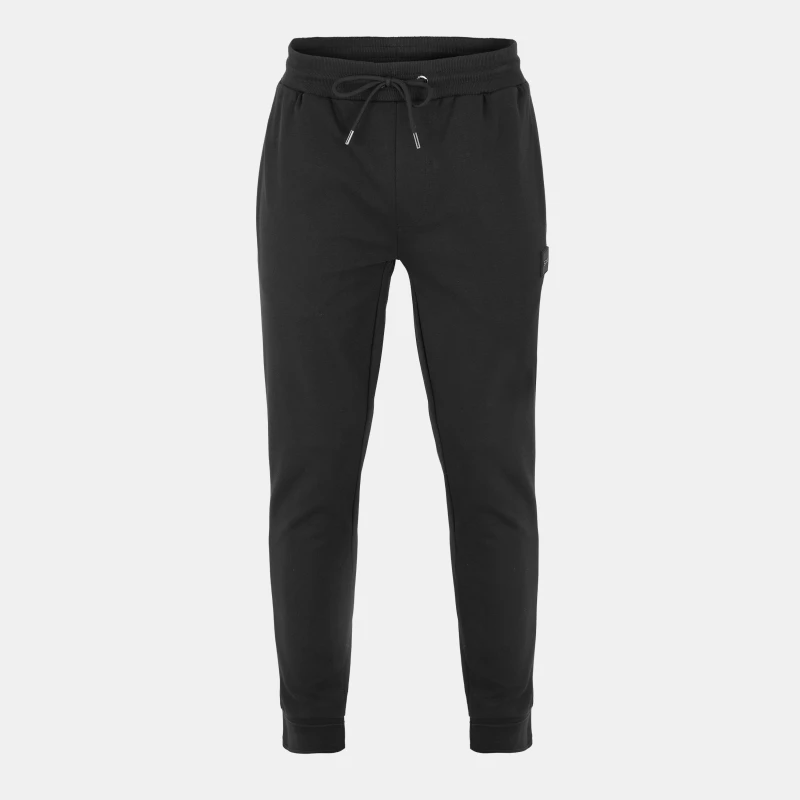Image of Boss Mens Lamont 82 Closed Hem Fleece Jogging Bottoms Black male 2XL