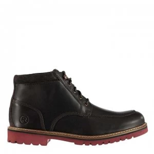Image of Rockport Marsh Moc Toe Boots - Dark Choc