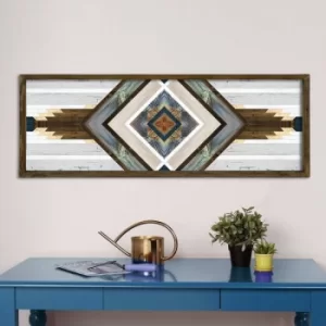 Image of TAH075 Multicolor Decorative Framed MDF Painting