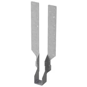 image of Wickes 75mm Galvanised Medium Duty Hanger - Pack of 5