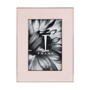 image of 4" x 6" - iFrame Die Cast Pastel Pink Photo Frame