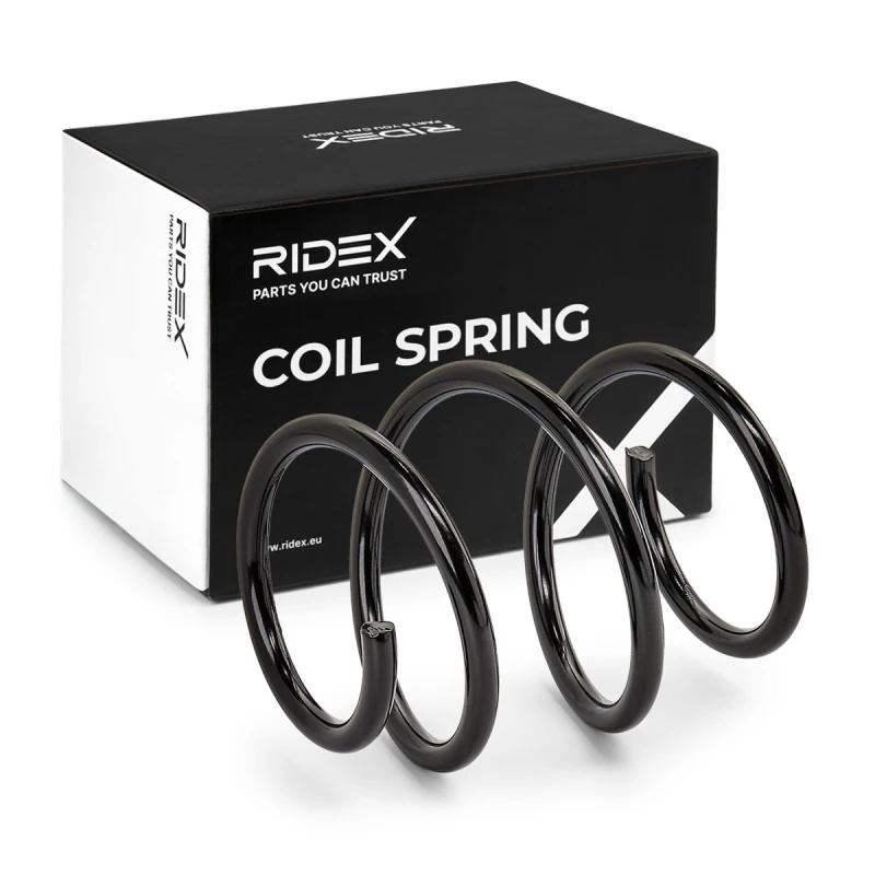 Image of RIDEX 188C0992 Coil spring Front Axle Coil Spring (188)