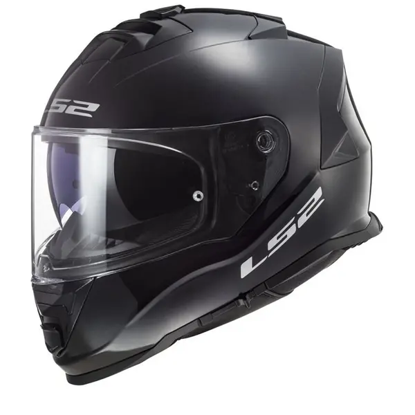 Image of LS2 FF800 Storm II Solid Gloss Black Full Face Helmet Size XL