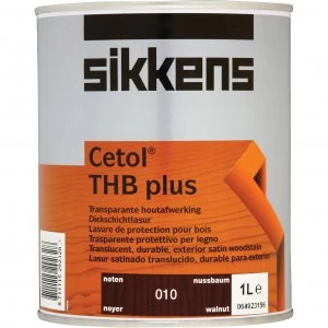 Image of Sikkens Cetol THB Plus Translucent Woodstain Walnut 1l
