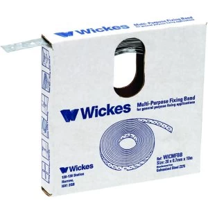 image of Wickes Multi Purpose Builders Fixing Band 20mmx10m