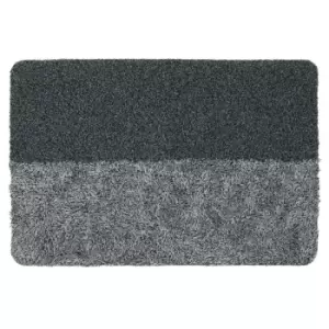 Image of JVL Chelsea Mat - 50x75cm - Grey