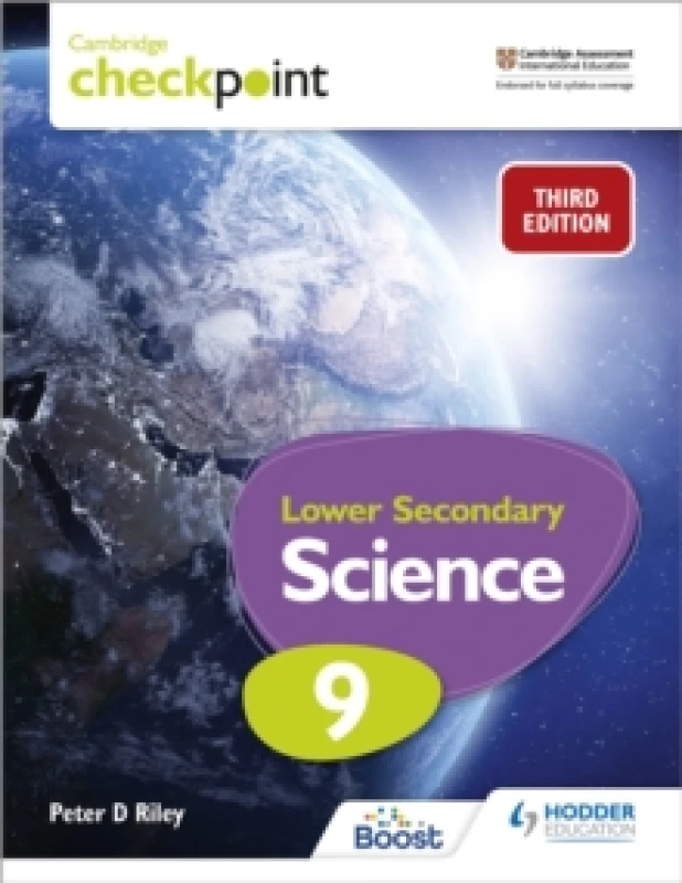 Image of Peter Riley Cambridge Checkpoint Lower Secondary Science Student's Book 9 Book Multi unisex