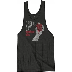 Image of Green Day American Idiot Vintage with Tassels Ladies Large T-Shirt Dress
