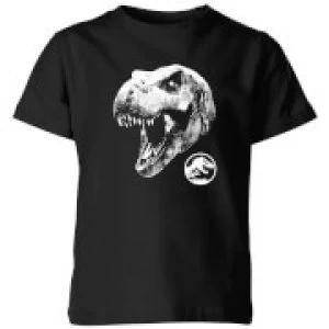 image of Jurassic Park T Rex Kids T-Shirt - Black - 11-12 Years