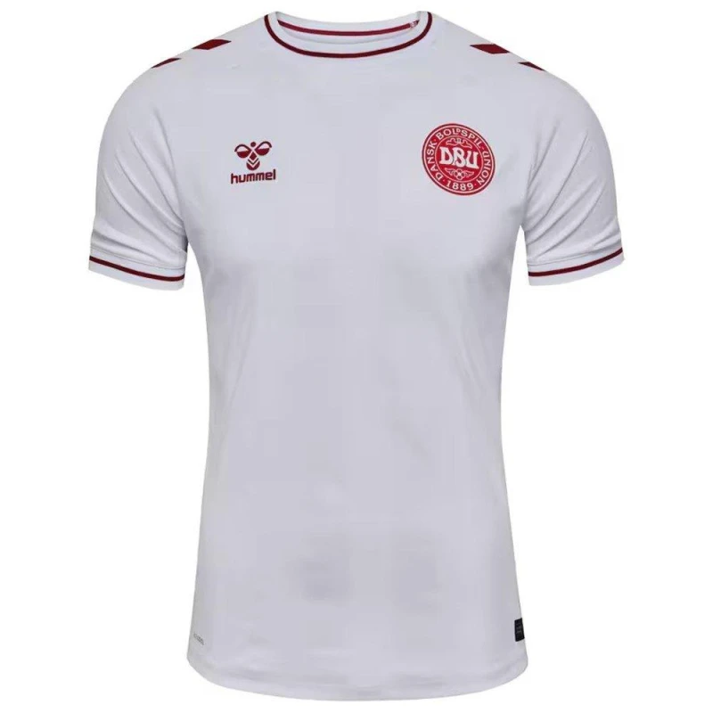Image of Hummel Denmark Away Shirt 2025 Womens White female 8 (XS)