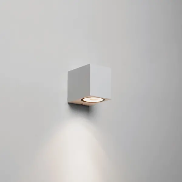 Image of Astro Astro Chios 80 Outdoor Wall Light - Textured White