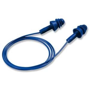 Image of Uvex Whisper Plus Detect Ear Plug Easy Clean Ref 2111 239 Pack of 50